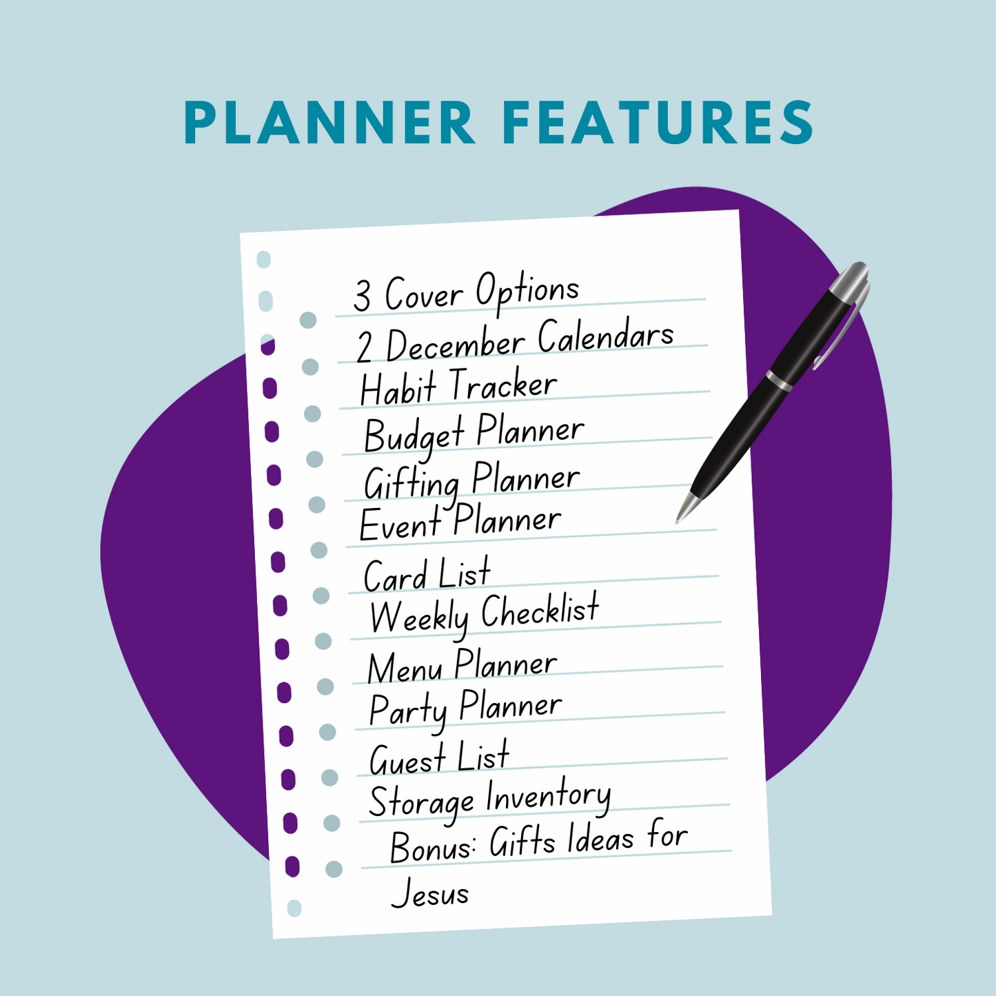 A Christmas to Remember - Printable Holiday Planner