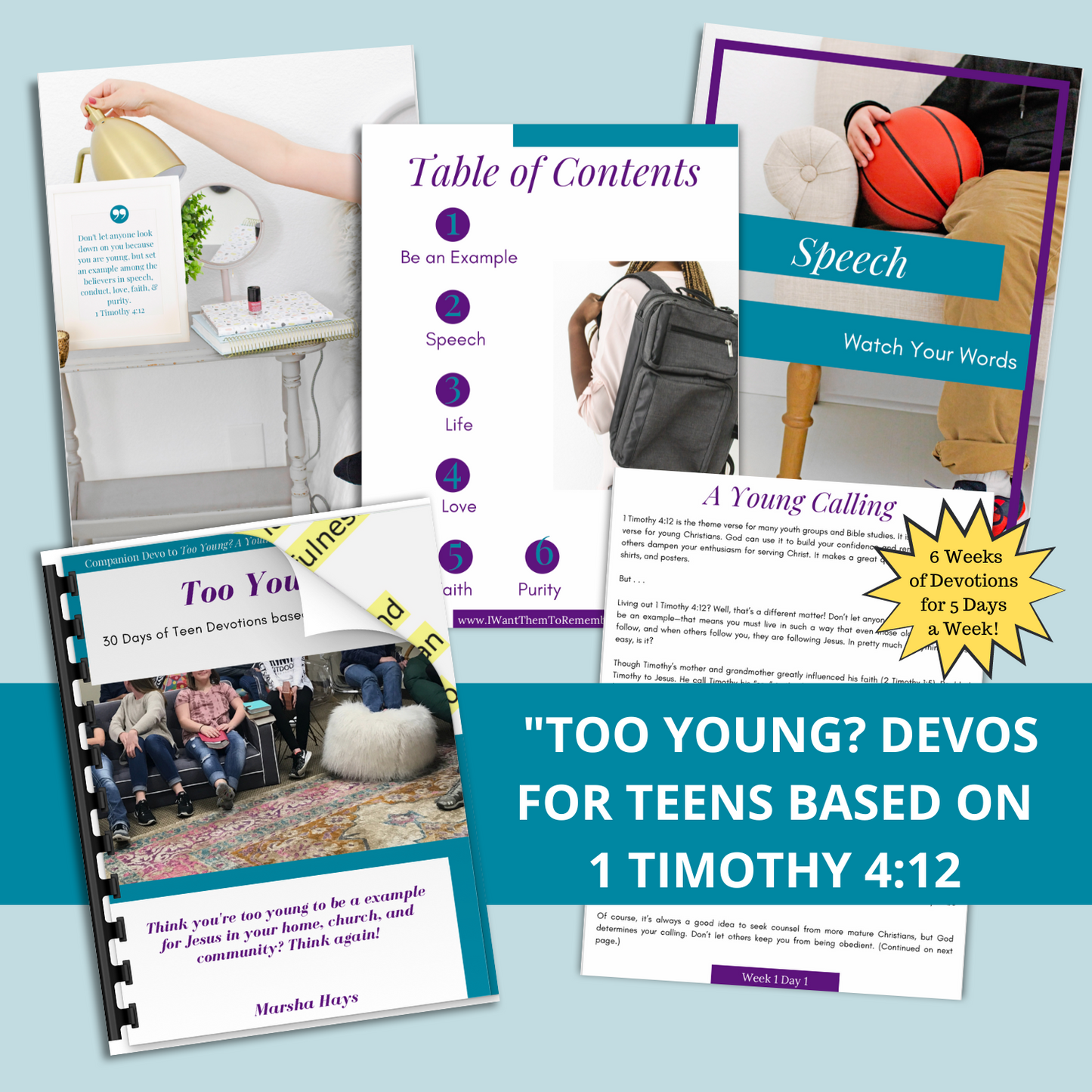 "Too Young?" Teen Devos