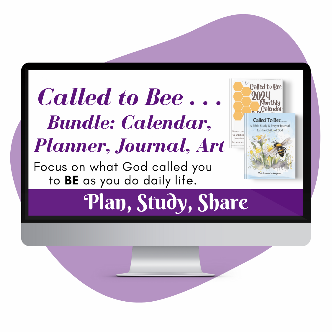 Called to Bee . . . Bundle - Calendar, Planner, Journal, & Wall Art