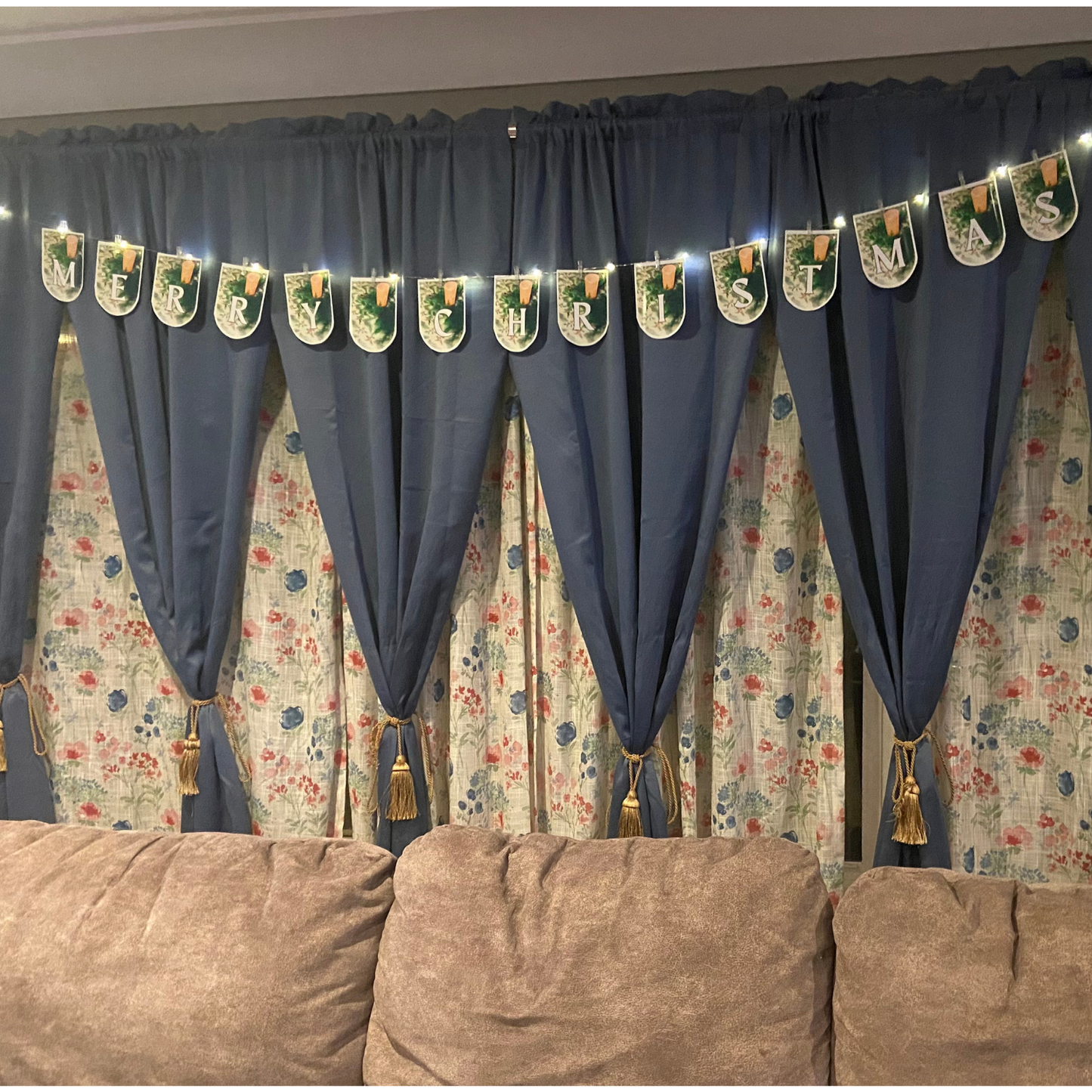 Decorative Christmas Banners Printable PLR Canva Template