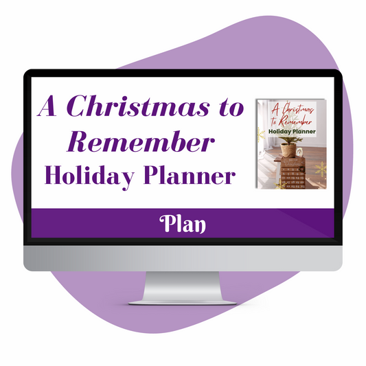 A Christmas to Remember - Printable Holiday Planner