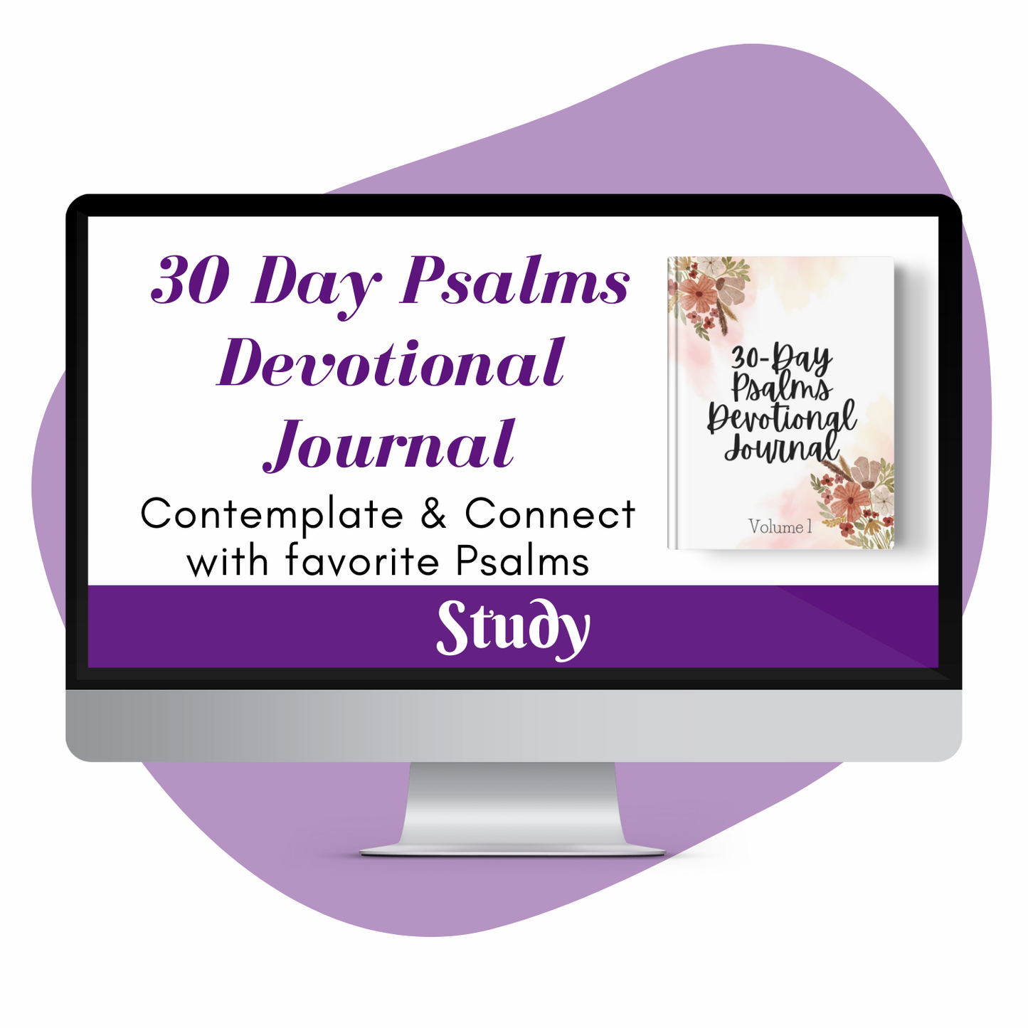 30 Day Psalms Devotional Journal Printable PDF